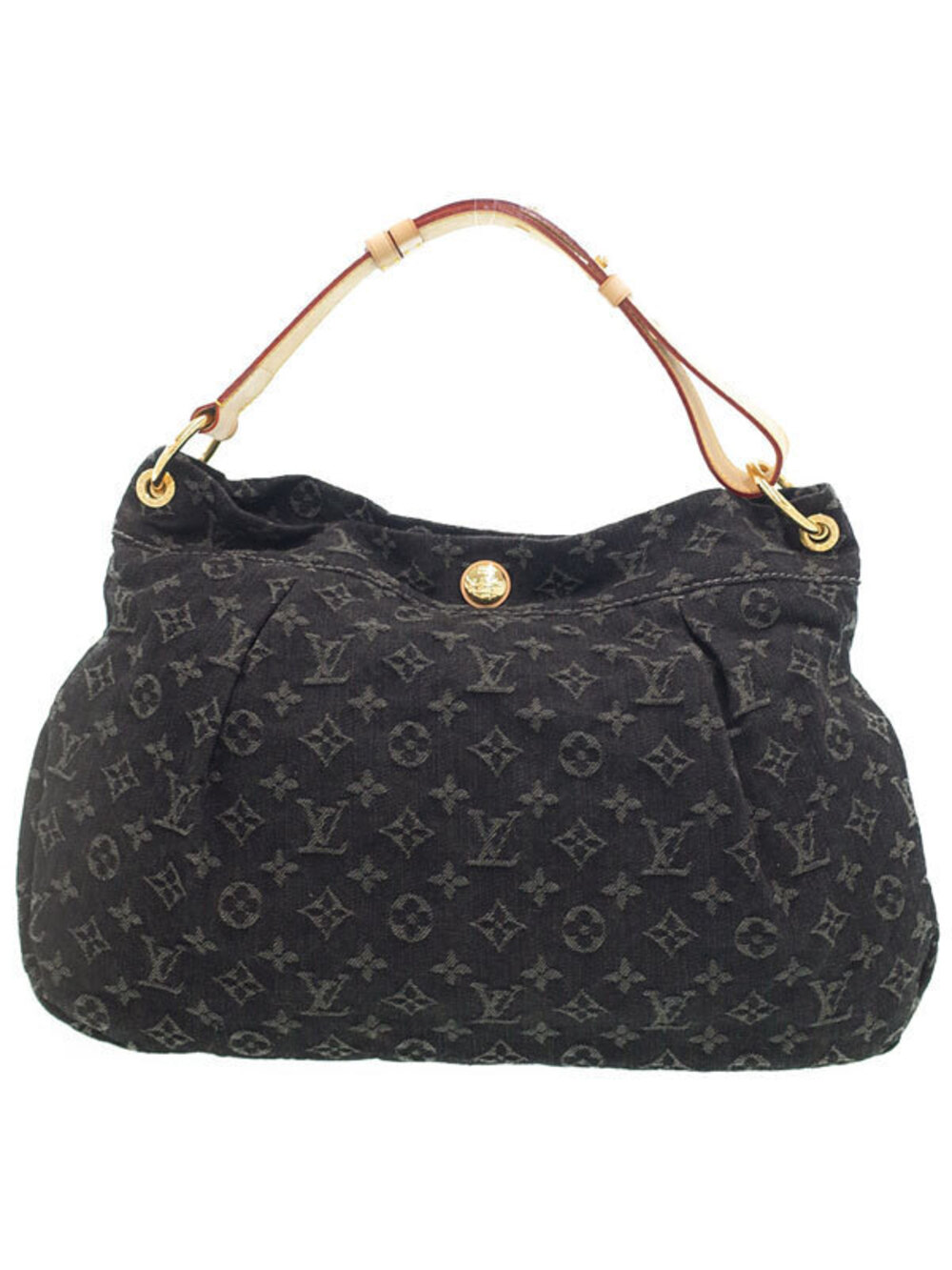 Louis Vuitton Monogram Denim Daily Hobo Bag